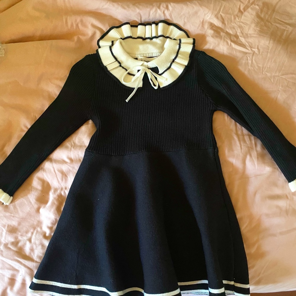 CUTE Little Black Dress (#Wednesday) Size 5-6
